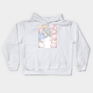 PEONIES2 Kids Hoodie